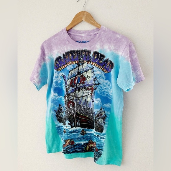 Grateful Dead Tie Dye Graphic T-Shirt - Picture 4 of 6